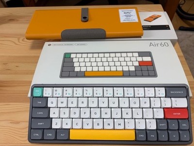 Nuphy Air60 V2 Moss Switch 60% kompakte mechanische Tastatur gebraucht