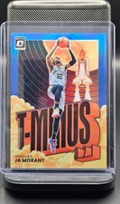 2021-22 Panini Donruss Optic - T-Minus 3, 2, 1 Ja Morant #10 Blue Prizm 14/85