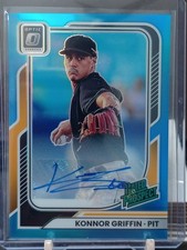 KONNOR GRIFFIN RATED PROSPECT TEAL OPTIC AUTO #16/49 - 2026 Donruss Baseball