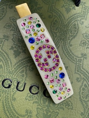 Gucci Rhinestone Hair Clip