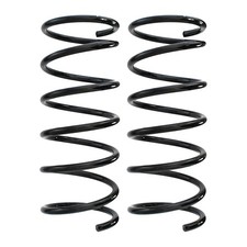 Fahrwerksfedern-Set Hinterachse Schraubenfeder Ø118mm SPIDAN für DAIHATSU CUORE