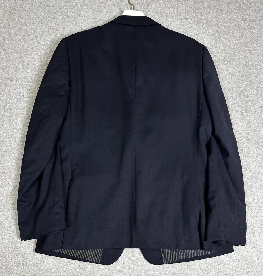 Banana Republic Blazer Mens 44R Super 120s Wool Marzotto Slim Fit Two Button - Image 2 of 4