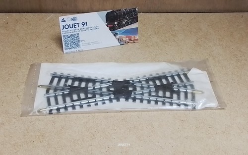 JOUEF HO. REF 4849. RAIL CROISEMENT ACIER. 16CM. SOUS BLISTER  | Zustand: Occasion