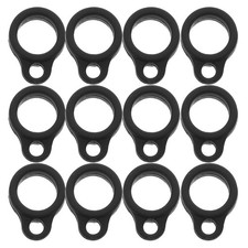 100 Pcs Hand Wrist Strap Lanyard Anti-lost Silicone Rings Holder