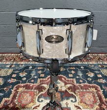 Pearl Session Studio Select 14x6,5 rullante batteria nicotina bianco perla marina