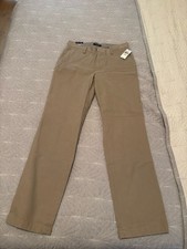 NWT Nautica Men's Twill Slim Fit Clipper Anchor Chino Pants 100 Cotton 30x32