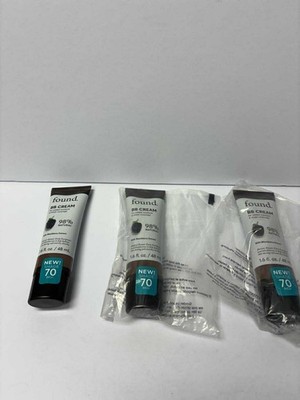 THREE (3) Found BB Cream with Blackberry Extract, 70 Rich 1.6 fl oz