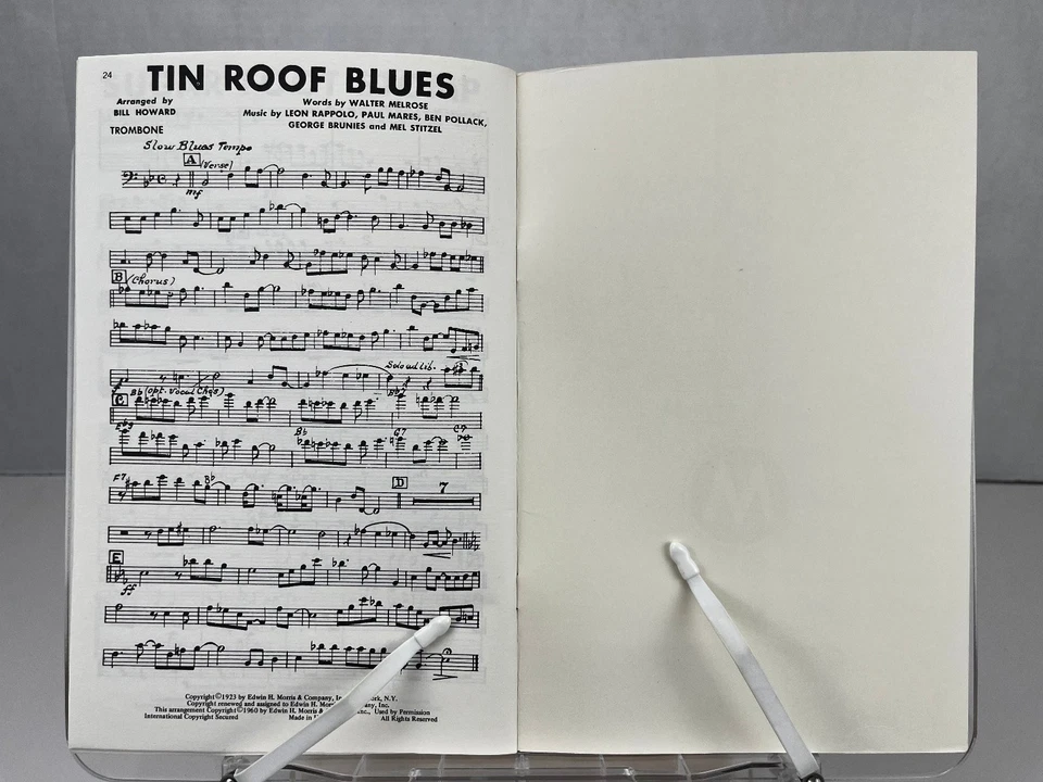 Dixieland Beat No. 1 Trombone Sheet Music Dixieland Orchestrations - Image 4 of 4