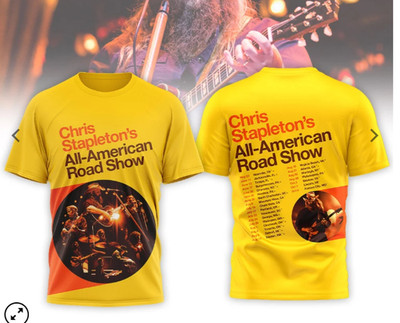 Chris Stapleton All American Road Show 2026 Concert Shirt
