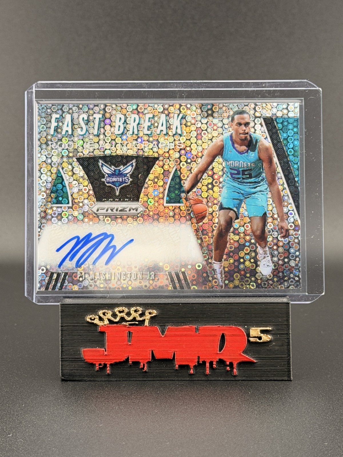 2019-20 Panini Prizm - Fast Break Rookie Autographs PJ Washington Jr. #FR-PJW