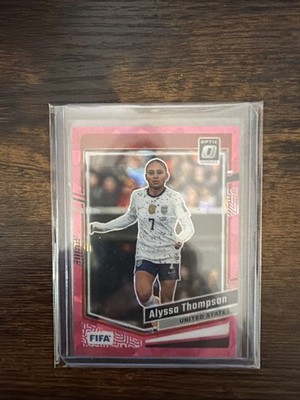  2 Cards Alyssa Thompson 2023-24 Panini Donruss Optic /25 Pink Ice Prizm & /99