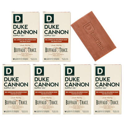 Big Brick of Soap Bar for Men Big American Bourbon Made W/Buffalo Trace (Charred