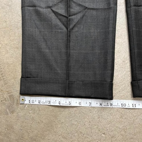 Vintage Ralph Lauren pleated trousers 34x32 brown dress pants by Ralph Lauren, $38 - Photo 6