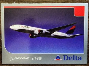 Delta 747 Trading Card | eBay
