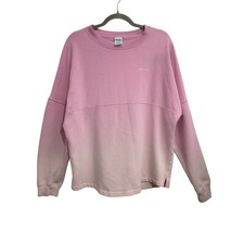 PINK Victoria's Secret Pink Ombre Sweatshirt Medium Love Pink Crewneck Oversized