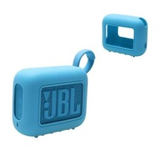 Silicone Cover Case for JBL Go 4 Ultra-Portable JBL GO 4 Cover Case Light Blue