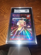2022-23 Panini Donruss Lebron James Franchise Features Pink Laser #34/50 SGC 10