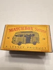 Vintage Lesney Matchbox 34 Volkswagen Camping Car Toy Car w/ Original Box