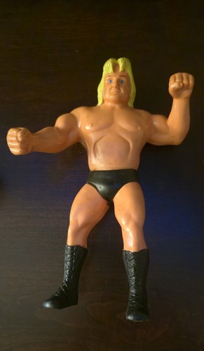 LJN WWF WWE Wrestling Superstars Greg the Hammer V...