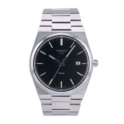 Tissot PRX Quarz 40mm Herren Armbanduhr Edelstahl Schwarz Ref. T1374101105100 - Bild 1 von 4