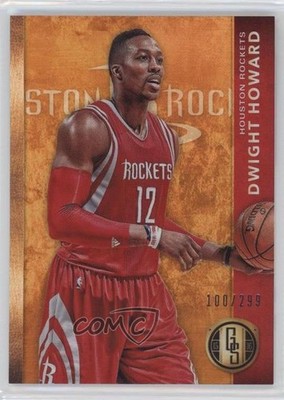2015-16 Panini Gold Standard 100/299 Dwight Howard #93 HOF 0c3