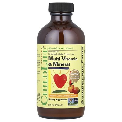 ChildLife Essentials, Multivitamine und Mineralstoffe, Orange/Mango, 237 ml