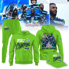 HOT NEW ITEM Seattle Seahawks Super Bowl LX Champions 2025 Locker Room Hoodie