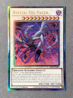 Yu-Gi-Oh! - Bystial Dis Pater - RA05 - Ultimate Rare - NM