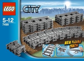 Lego City 7499 Flexible Tracks Set