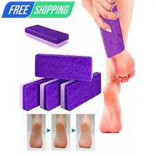 6Pcs Foot Scrubber Purple Pumice Stones Exfoliating Callus Remover for Pedicure