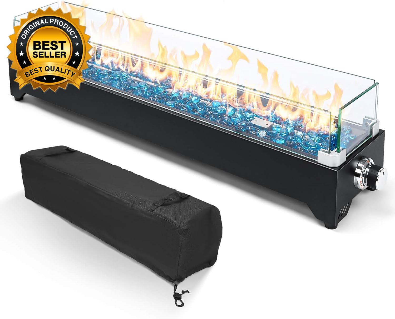 36" Table Top Propane Fire Pit 50000 BTU Tabletop Gas Fire Pit Tabletop Firepit