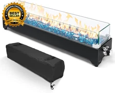 36" Table Top Propane Fire Pit 50000 BTU Tabletop Gas Fire Pit Tabletop Firepit