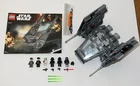 LEGO Star Wars Kylo Ren's Command Shuttle 75104 100% Complete w Minifigs Manual
