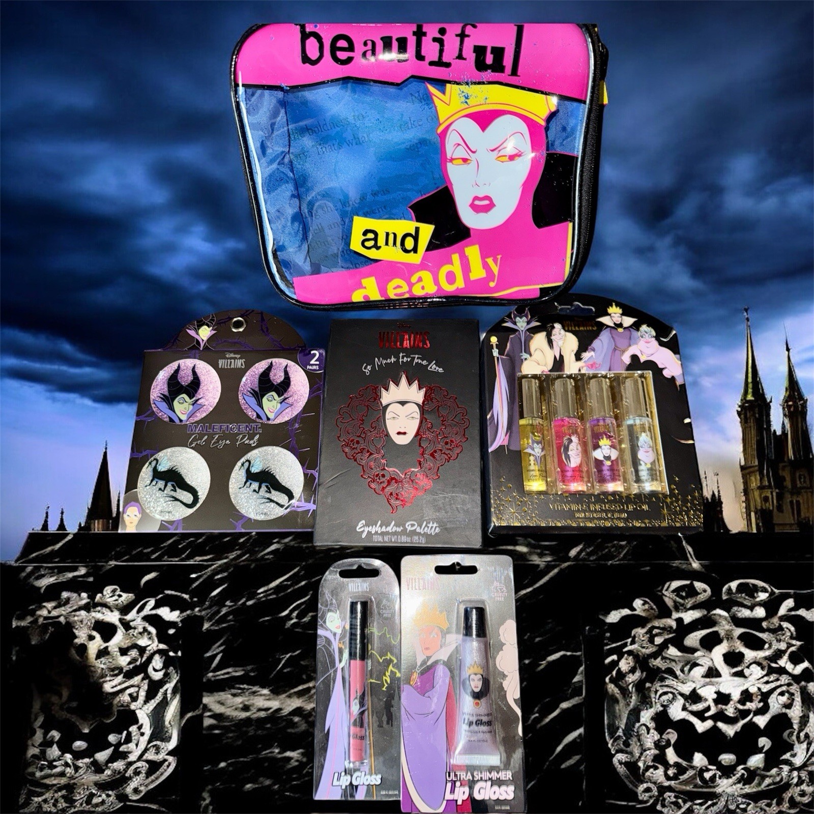 Paquete de maquillaje villanos Disney