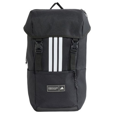 adidas 3 Stripes Flap Backpack - Rucksack 50 cm (black)