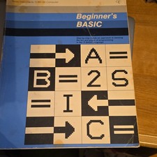 Texas Instruments TI-99/4A Beginner's BASIC Manual 1979 1981 Vintage Book