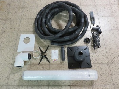 ( 23,59/m) 12,5m SET ATEC COSMO Flex Abgassystem Grundpaket Basis DN60 RLU