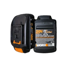 (2) BRAND NEW OEM Genuine WORX WA3575 2Ah 20V MAX 20VOLT LITHIUM BATTERIES