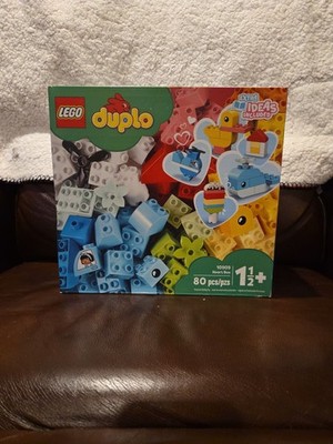 LEGO (10909) DUPLO: Classic Heart Box Building Block Set - New Sealed Retired