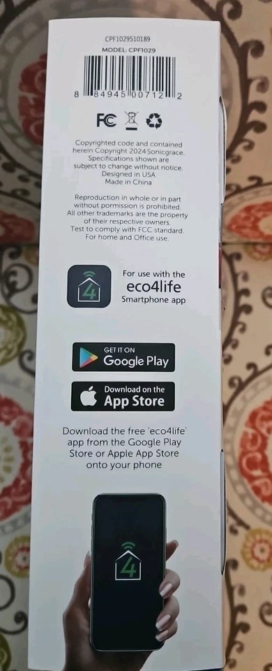 eco4life 10.1" WiFi Digital Photo Frame with Photos/Videos sharing - CPF1029 NEW - Image 4 of 4