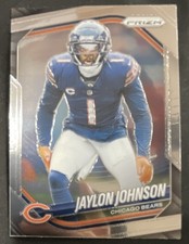 Panini Jaylon Johnson #44 Chicago Bears 2025 NFL Football Trading Card Prizm Set