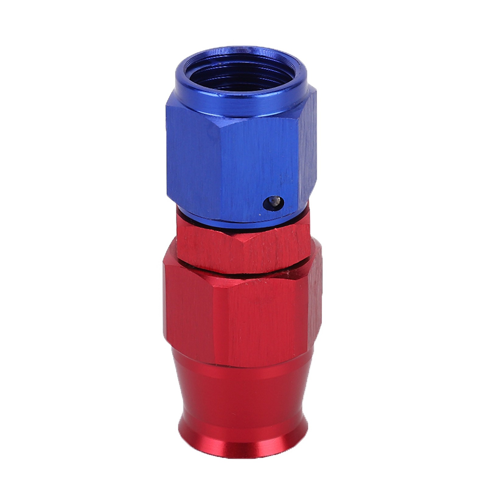 0° AN6 Hose End Fitting Swivel Cooling Oil Fuel Adaptor For Teflon