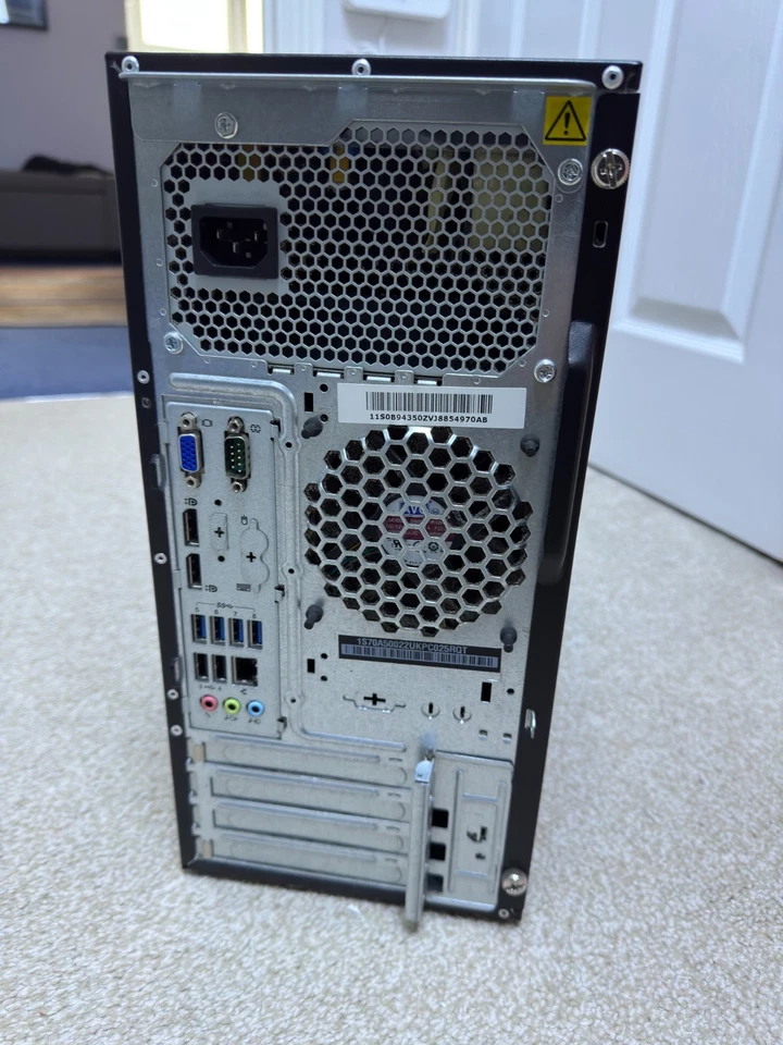 Lenovo ThinkServer TS140 Intel Xeon E3-1226 3.3GHz 16GB RAM 1TB HDD Tower Server - Image 4 of 4