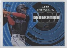 2022 Topps Series 1 Generation Now Blue Jazz Chisholm Jr #GN-18 0nr3