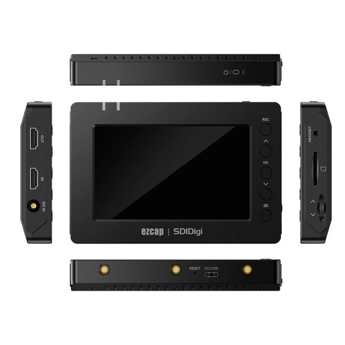 1080p60 HDMI SDI Karta do przechwytywania wideo Nagrywarka do gier z nagrywaniem ekranu na kartę SD - Zdjęcie 6 z 10