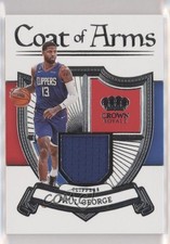 2022-23 Panini Crown Royale Coat of Arms Paul George #COA-PGG 10qe