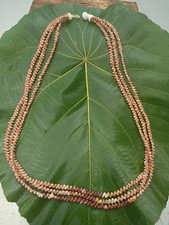 Stunning Rare Kahelelani Shell Lei 28" In Herringbone Design With Color! Amazing