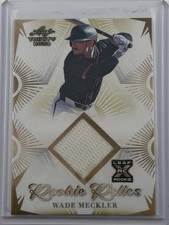 2023 Leaf Trinity Mega Box - Rookie Relics Wade Meckler #RR-49 (MEM, RC)