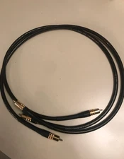 Cardas twinlink 5-c stereo audio RCA interconnect cable 1 meter / pair