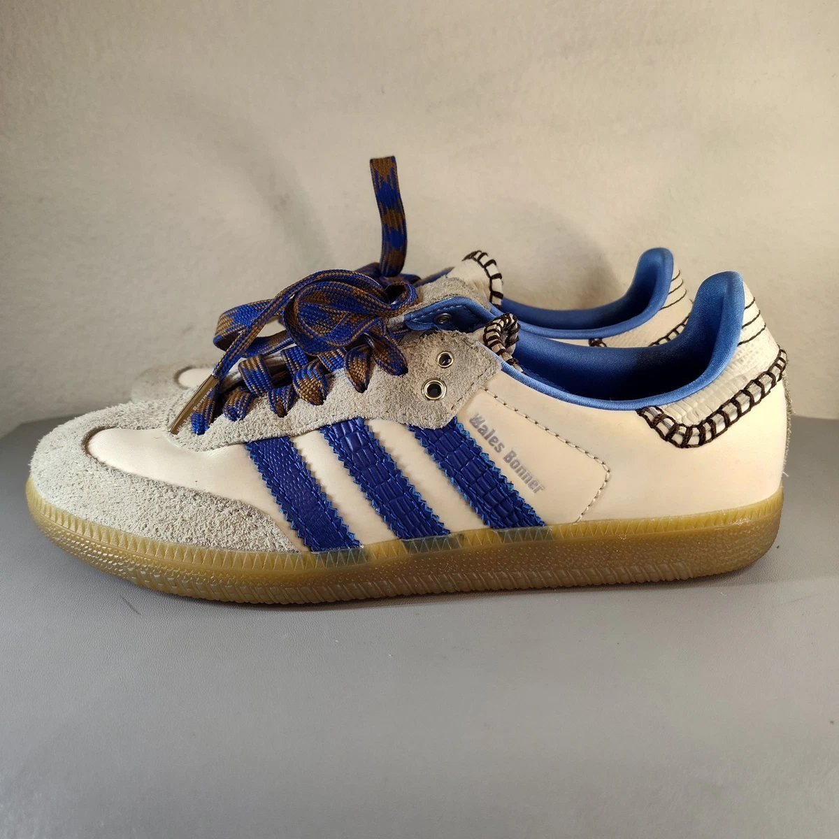 Wales Bonner x adidas Samba Nylon Wonder Clay Royal Blue for Sale
